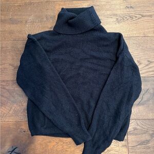 Wilfred Black soft turtleneck